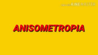 Anisometropia  Isometropia  optometry sharp vision [upl. by Deraj967]