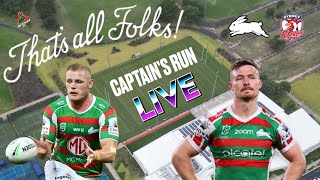 Rabbitohs v Roosters  Captains Run Finale [upl. by Eidnil601]