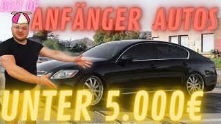 Die BESTEN Anfängerautos für unter 5000 €  Best of G Performance [upl. by Gerda]