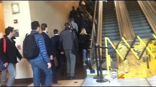 CBS2 Exclusive Escalator Has Been Broken For Months At Secaucus Train Terminal [upl. by Michon]