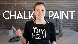 How to Chalk Paint Furniture  Beginners Guide to Chalk Paint amp Wax [upl. by Maleki]