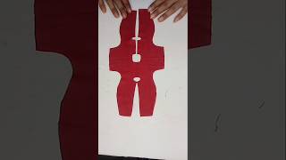 designer baby dress cutting tips  cute baby dress  babydress cuting tips shortvideo [upl. by Atir]