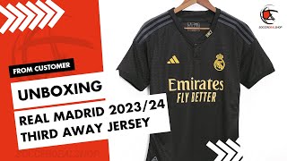 Real Madrid 202324 Third Away Jersey Review  Soccerdealshop [upl. by Dee]