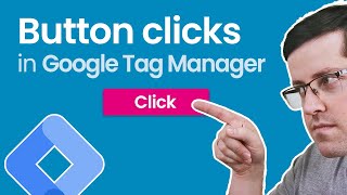 Button click tracking with Google Tag Manager  Track clicks with GTM [upl. by Daht]