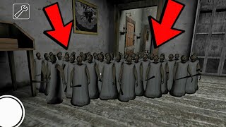 100 SMALL CLONE GRANNY  NEW MOD GRANNY FULL GAMEPLAY [upl. by Halyahs39]