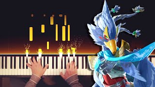 Zelda Breath of the Wild  Revalis Theme Extended Piano Waltz [upl. by Nalani215]