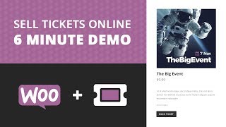 Setup an event website and start selling tickets in only 6 minutes [upl. by Lenox]