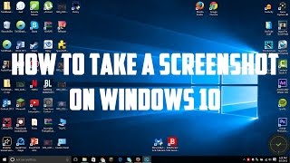 How to take a screenshot on windows 10 [upl. by Enialahs]