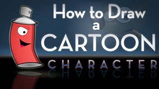 Gimp Tutorial How to Draw a Cartoon Character in Gimp [upl. by Marti]