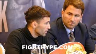 GOLOVKIN VS BROOK OFFICIAL UNDERCARD FINAL PRESS CONFERENCE HASKINS VS HALL CASIMERO VS EDWARDS [upl. by Ajad]