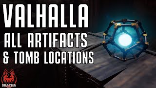 ALL ARTIFACT AND TOMB LOCATIONS Assassins Creed Valhalla [upl. by Nagram412]