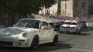 Circuit des Remparts à Angoulême  oeuvres dart en course [upl. by Yeneffit]