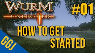 Wurm Unlimited  How To Get Started  The Basics [upl. by Tamberg]