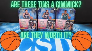 2024 Panini Prizm Basketball Tin Review [upl. by Arlie]