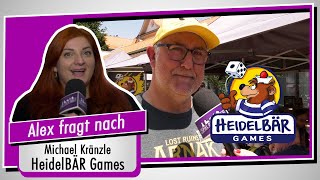 HEIDELBÄR GAMES  Michael Kränzle im Interview  Bad Nauheim Spielt 2024  Alex  Spiel doch mal [upl. by Ferdinanda]