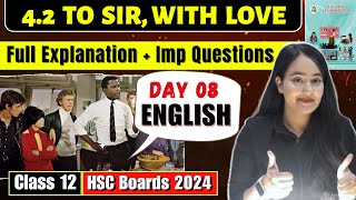 DAY 08 of 25 ONE SHOT SERIES English Class 12 HSC By shafaquenaaz​ [upl. by Retswerb376]