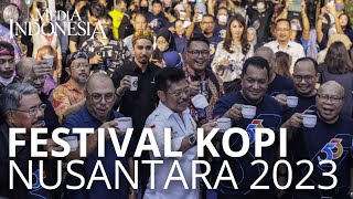 Keseruan Festival Kopi Nusantara 2023 [upl. by Basset]