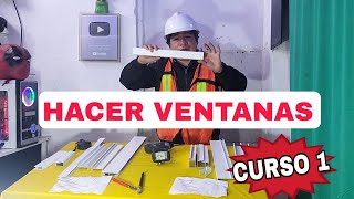 ✅️ SECRETOS DEL ALUMINIO  Como hacer VENTANAS DE ALUMINIO FÁCIL [upl. by Munsey762]