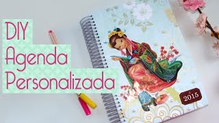 DIY Como fazer Agenda Personalizada Scrapbook by Tamy [upl. by Lavinia]