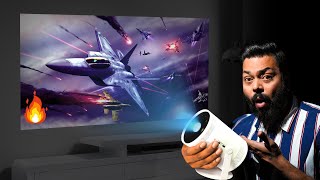 Samsung Freestyle First Impressions ⚡⚡ This Smart Portable Futuristic Gadget Impressed Us 🤯 [upl. by Kendall]