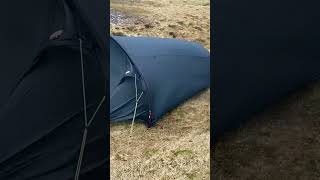 Testing tents in 34 mph gusts  Tarptent Rainbow  MLD Cricket  Helsport Ringstind Superlight 2p [upl. by Ertnom]