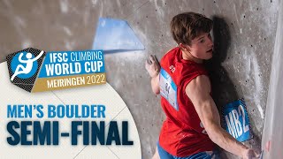 Mens Boulder semifinal  Meiringen 2022 [upl. by Otreblasiul885]