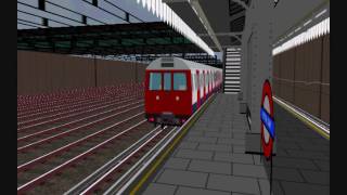 OpenBve Hammersmith amp City Line C77 Departing Royal Oak [upl. by Htiek]