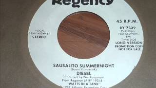 Diesel  Sausalito Summernight 45rpm long version [upl. by Eidaj]