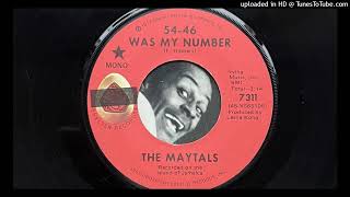 The Maytals  5446 Was My Number Shelter 1972 [upl. by Wandy242]