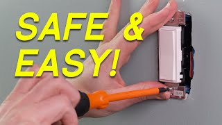 How to install a smart switch the RIGHT way [upl. by Naicad]