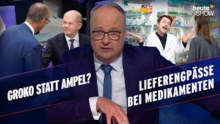 Deutschland im Herbst 2023 GrokoRevival und Medikamentenmangel  heuteshow vom 20102023 [upl. by Zerk669]