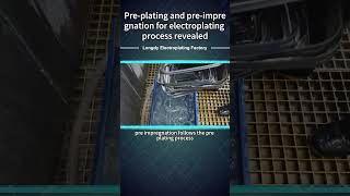 Preplating and preimpregnation for electroplating process revealed！ [upl. by Evreh]