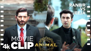 ANIMAL SCENE 3 Ranbir VS Jeeja🔥  The Khandaani Attitude  Ranbir K Anil K Sandeep V Bhushan K [upl. by Warfore]