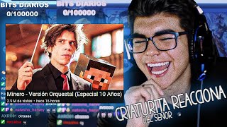 REACCIONA a MINERO  VERSION ORQUESTAL  Te amo rubius  TheMinemare [upl. by Spieler]