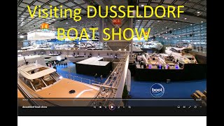 Visiting dusseldorf boat show [upl. by Katharina]