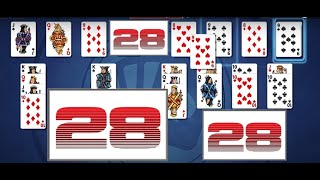 Microsoft Solitaire Collection  FreeCell  Hard  March 19 2016  28 moves [upl. by Enyedy]