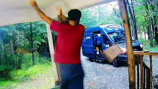 Angry Customer Throws Package at Delivery Driver [upl. by Adranoel]