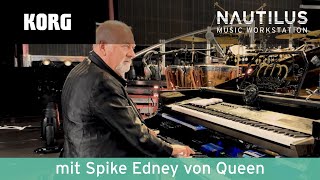 KORG NAUTILUS  On Stage mit Spike Edney von QUEEN [upl. by Aicnatsnoc]