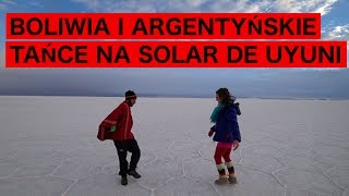 Boliwia  argentyńskie tańce na Solar de Uyuni [upl. by Fidellia]