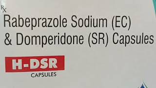 H dsr capsule uses in hindi  h dsr capsule price  hdsr capsule dose  tablet acidity [upl. by Agnizn]