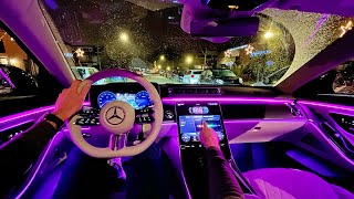 2021 MercedesBenz S Class NIGHT DRIVE by AutoTopNL [upl. by Ku]