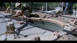 How To Install A Paver Pool Deck [upl. by Aratal946]