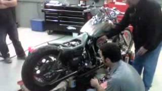 Harley Davidson and The Marlboro Man ORIGINAL MOVIE FXR quotReal Dealquot First Firing BLACK DEATH [upl. by Kath]