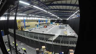 Wolverhampton leisure centre transformed into major darts arena [upl. by Anitaf]