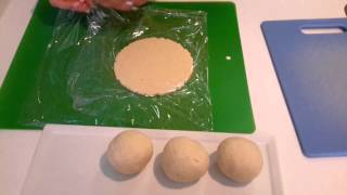 Pressing tortillas without a press [upl. by Mathis]