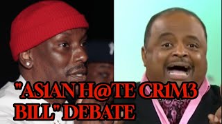 Roland Martin Claps Back Responds to Tyrese Comments to Ben Crump on Asian Hte Crime Bill [upl. by Jamel]