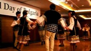 National Day of Bulgaria Koreans dance [upl. by Earvin]