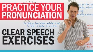 Mouth exercises for CLEAR SPEECH [upl. by Suidualc54]