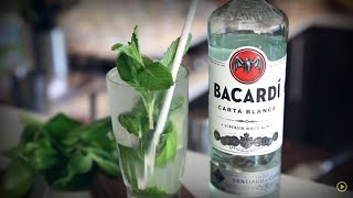 Easy How To Mix Mojito With Bacardi Rum  Drinks Network [upl. by Xuaeb37]