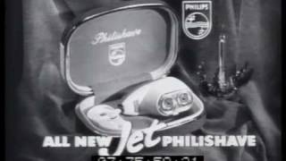 Philishave Jet 1960 TV commercial [upl. by Delastre]